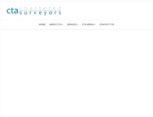 Tablet Screenshot of ctasurveyors.com